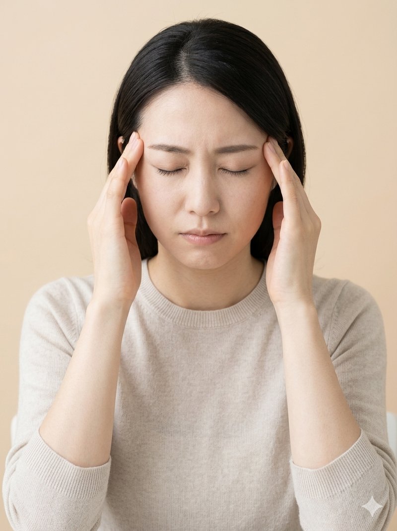 頭痛施術イメージ
