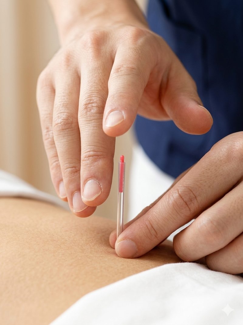 鍼灸施術イメージ